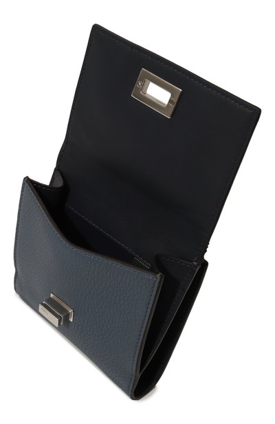 Кожаное портмоне FENDI синего цвета по цене 78850 руб., арт. 8M0438/A91B/F1LMA, фото 3 Кожаное портмоне FENDI, арт. 8M0438/A91B/F1LMA, фото 3