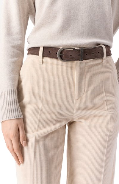 Замшевый ремень BRUNELLO CUCINELLI, арт. M0DELC31G, фото 2