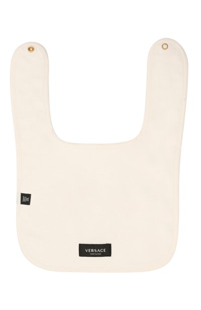 Комплект из двух нагрудников VERSACE белого цвета по цене 14950 руб., арт. 1000324/1A01137, фото 3 Комплект из двух нагрудников VERSACE, арт. 1000324/1A01137, фото 3