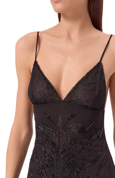 Платье с отделкой бисером BLUMARINE, арт. 2A807A, фото 4