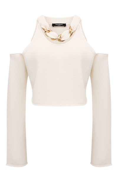 Шерстяной топ BALMAIN, арт. XF0KA050/KB78, фото 1