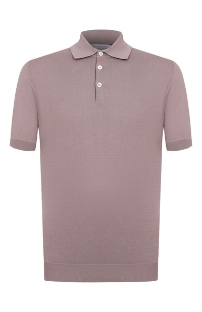 Мужская хлопковое поло BRUNELLO CUCINELLI, арт. M29800125