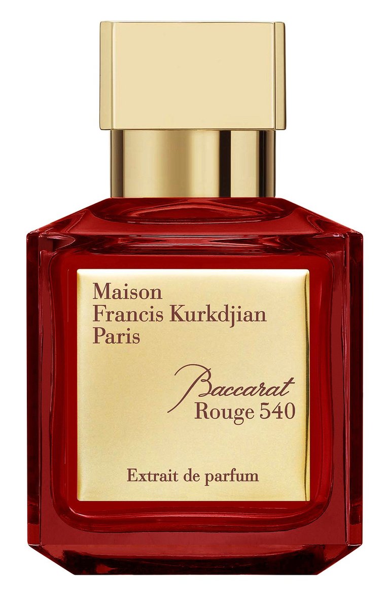 Парфюмерный экстракт baccarat rouge 540 (70ml) MAISON FRANCIS KURKDJIAN бесцветного цвета, арт. 1042302 | Фото 1 (Тип аромата: Цветочный, Древесный; Региональные ограничения белый список (Axapta Mercury): Не проставлено; Тип продукта - парфюмерия: Экстракт; Нос: Не проставлено; Ограничения доставки: flammable)