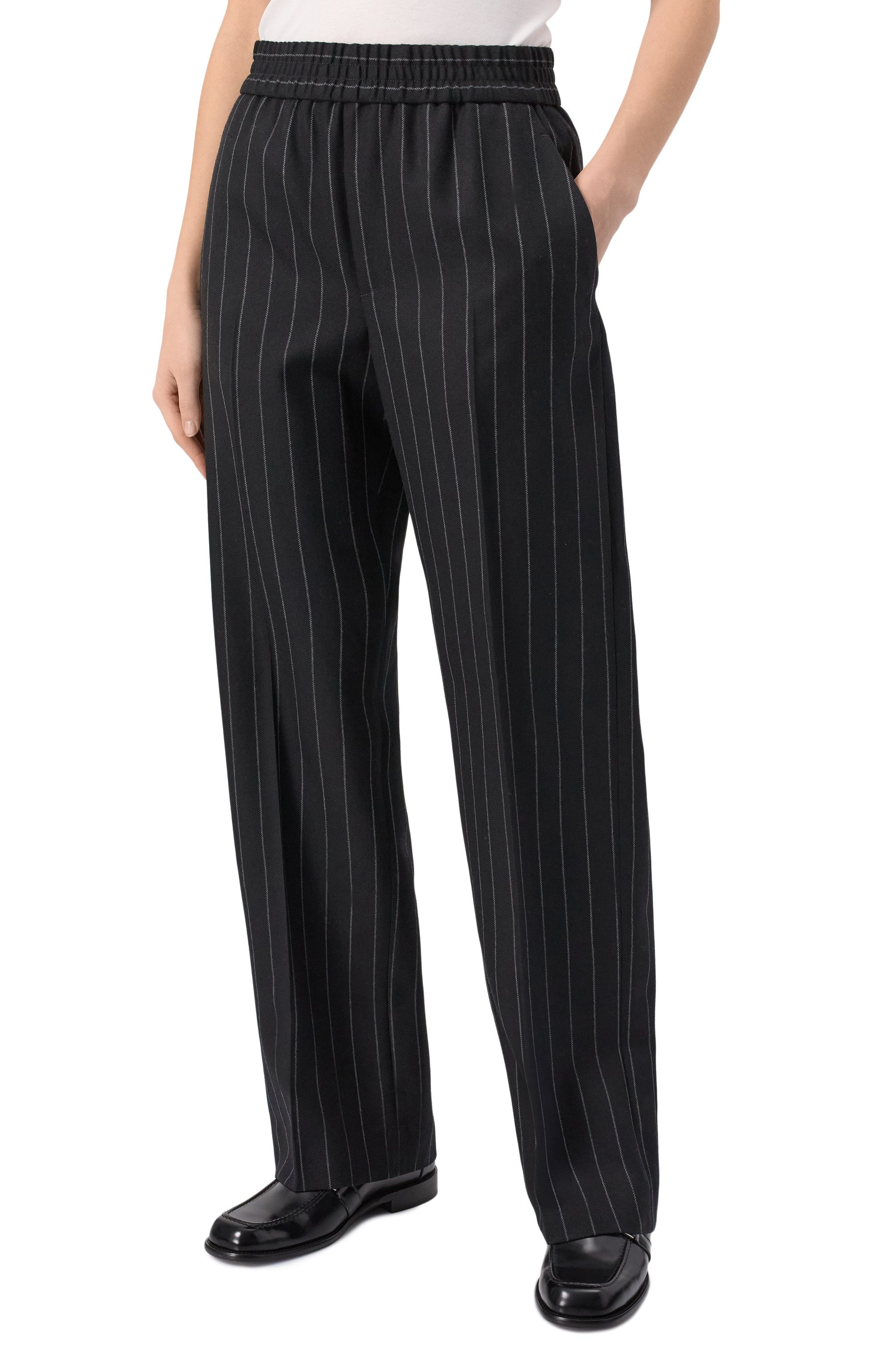 Шерстяные брюки BURBERRY, арт. 8101394, фото 3