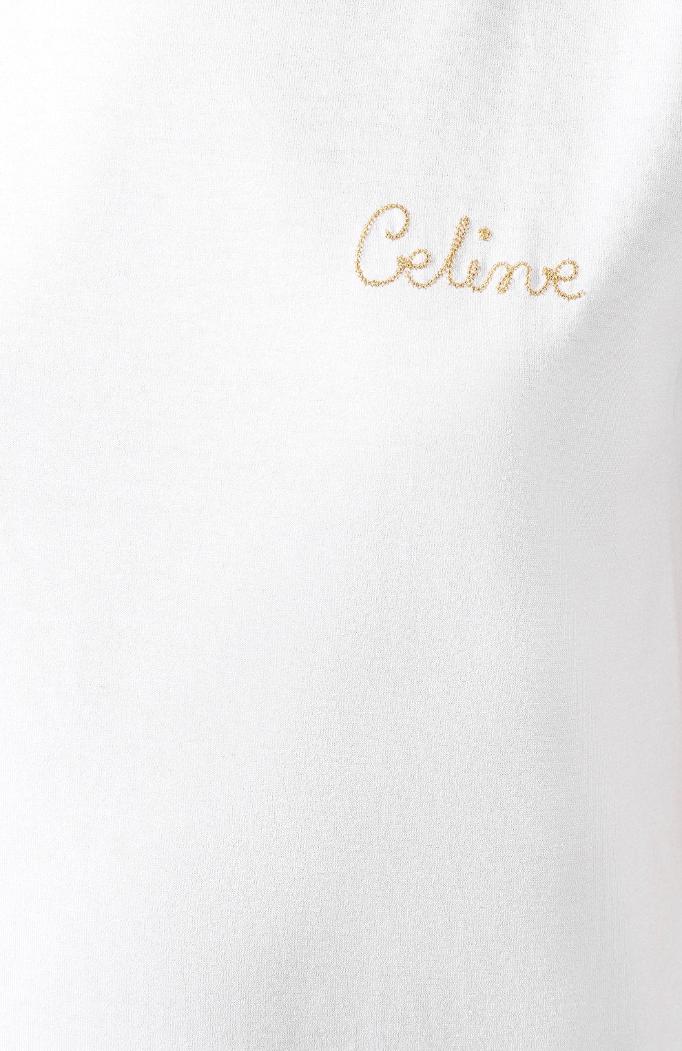 Хлопковая футболка CELINE, арт. 2X351501F, фото 5
