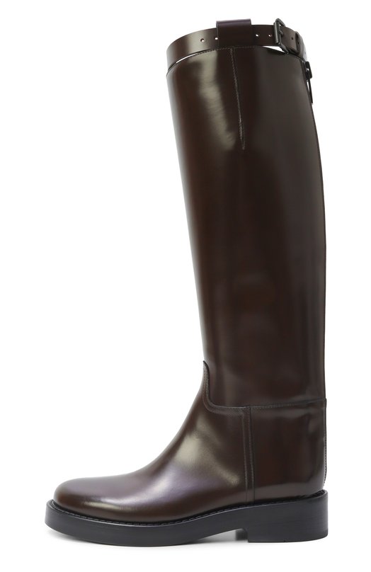 Кожаные сапоги Stan Ann Demeulemeester B0010078/LT168 Коричневый  B0010078/LT168 Фото 4