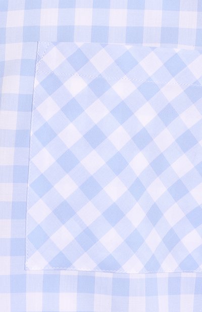 Хлопковая рубашка BURBERRY, арт. 4564553, фото 5