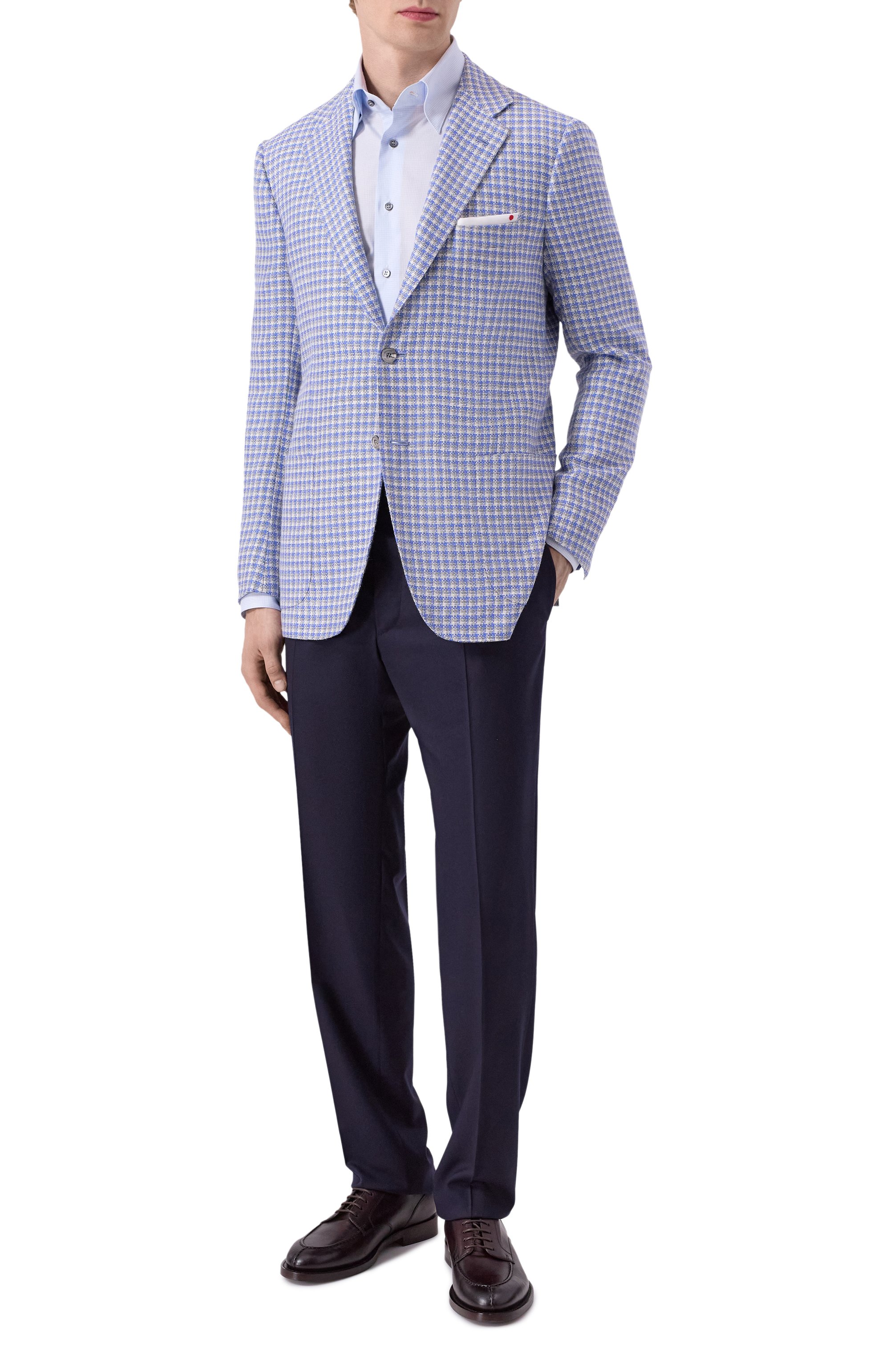 Пиджак из кашемира и шерсти KITON, арт. UG81K0610E52, фото 2