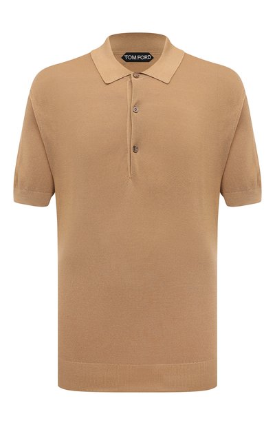 Поло из шелка и хлопка TOM FORD, арт. TFKC32/BAT98, фото 1