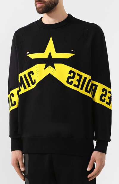 Хлопковый свитшот DIESEL, арт. 00SY78/0BAWJ, фото 3