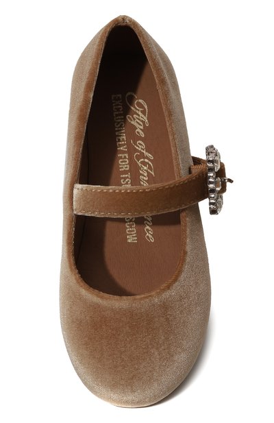 Бархатные балетки amanda AGE OF INNOCENCE, арт. 000457/AMANDA/28, фото 4