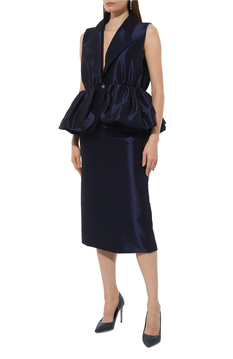 Текстильные туфли cleo crystal 105 RENE CAOVILLA, арт. C11875-105/R001, фото 2