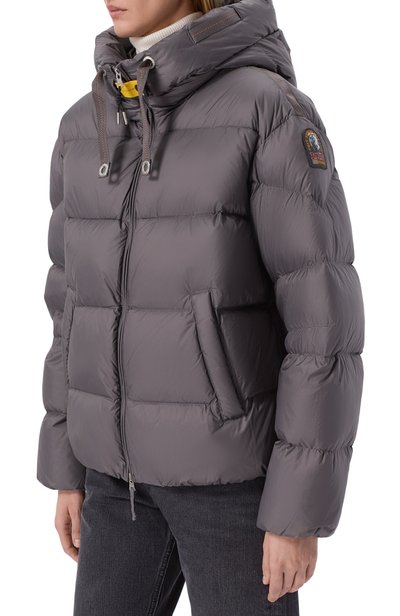 Пуховик PARAJUMPERS серого цвета по цене 94250 руб., арт. 26WMPWPUHY32, фото 3 Пуховик PARAJUMPERS, арт. 26WMPWPUHY32, фото 3