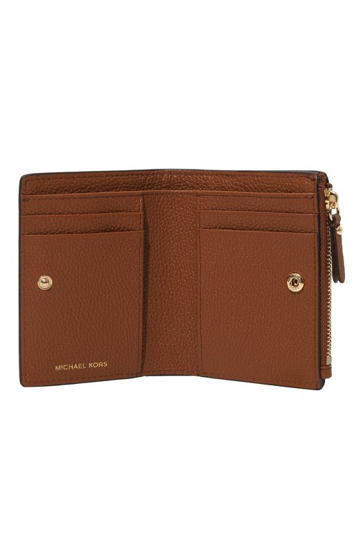 Кожаное портмоне Jet Set MICHAEL Michael Kors 34F9GJ6F2L Коричневый  34F9GJ6F2L Фото 3