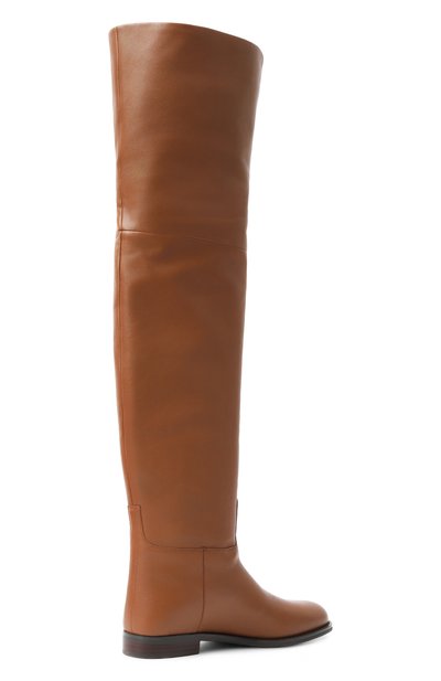 Кожаные ботфорты 12 STOREEZ, арт. 133789, фото 5