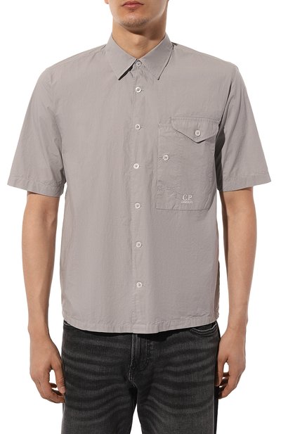 Хлопковая рубашка C.P. COMPANY, арт. 16CMSH208A005328G, фото 3