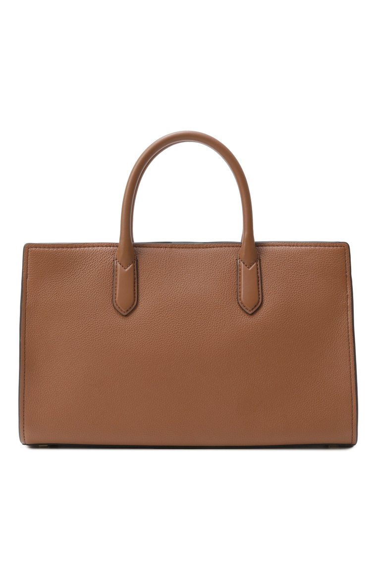 Женская сумка scarlett medium MICHAEL MICHAEL KORS коричневого цвета, арт. 30F4GETS2L | Фото 6 (Материал: Натуральная кожа; Ремень/цепочка: На ремешке; Размер: medium)