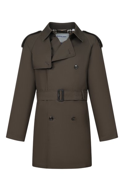Мужской хлопковый тренч BURBERRY, арт. 8127022