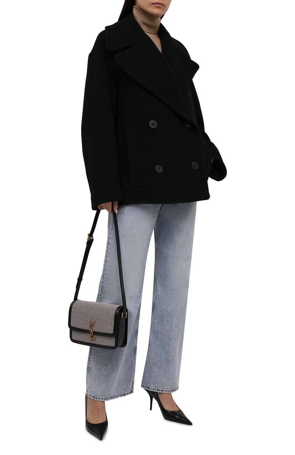 Шерстяное полупальто DRIES VAN NOTEN, арт. 212-010220-3271, фото 2