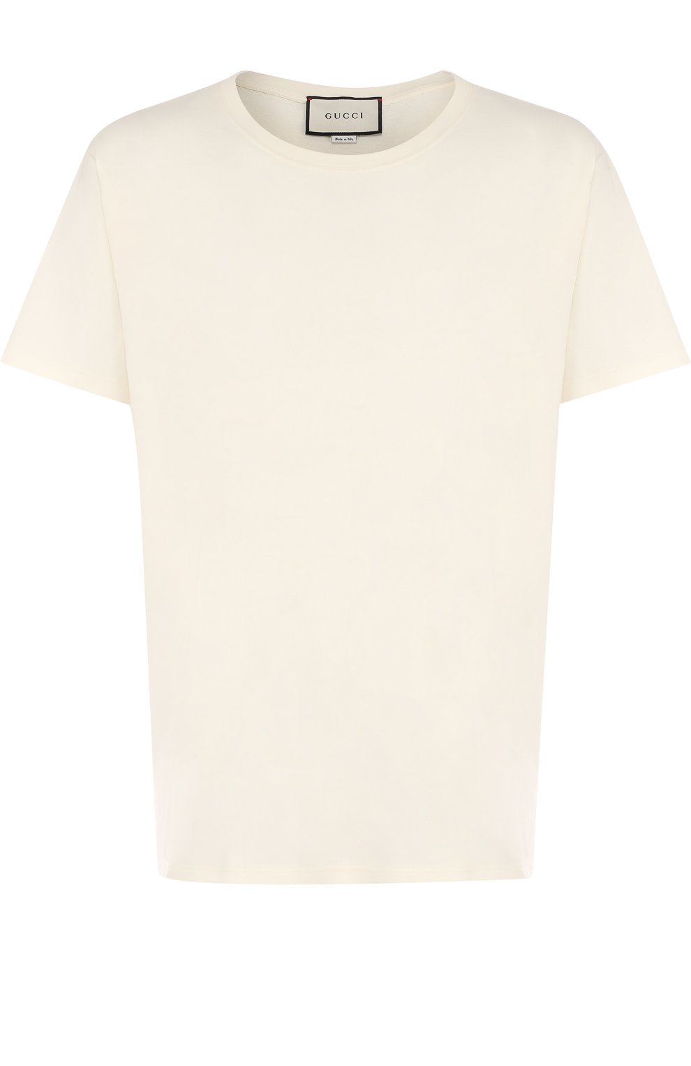 Хлопковая футболка с логотипом бренда GUCCI, арт. 493117/X3I85, фото 1