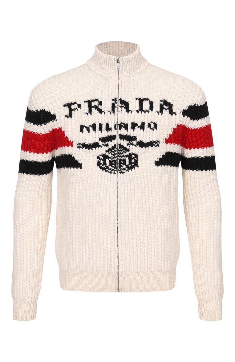 Кашемировый кардиган PRADA, арт. UMG123-10O9-F0009, фото 1