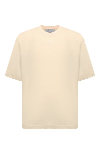 Мужская хлопковая футболка OFF-WHITE, арт. 0MAA120S24JER004