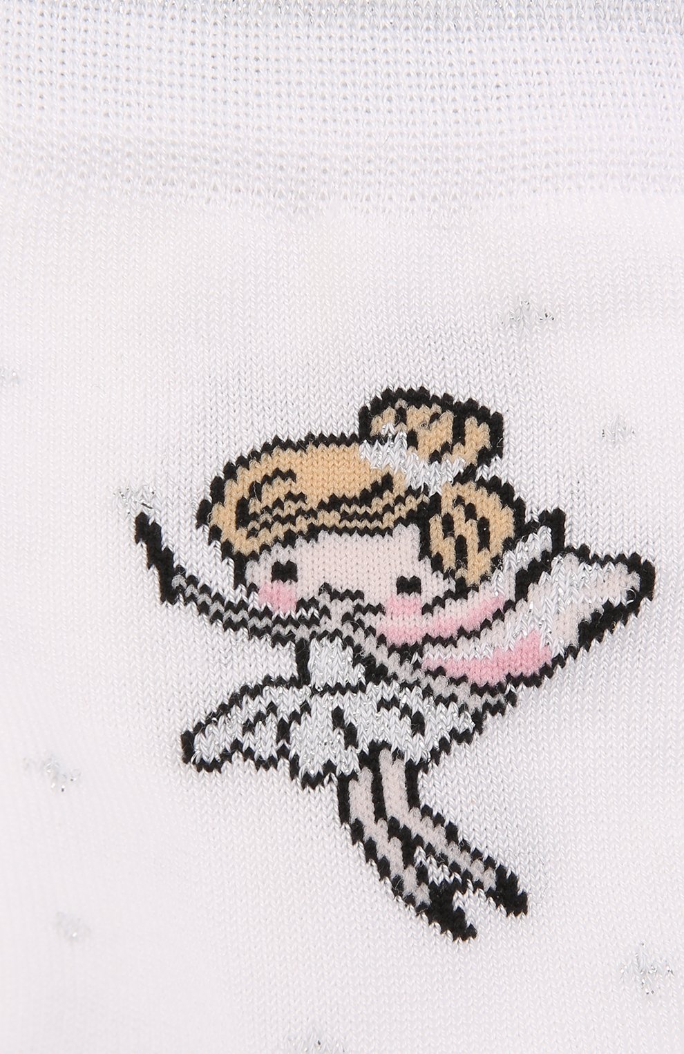 Хлопковые носки LA PERLA белого цвета по цене 2055 руб., арт. 42329/7-8, фото 2 Хлопковые носки LA PERLA, арт. 42329/7-8, фото 2