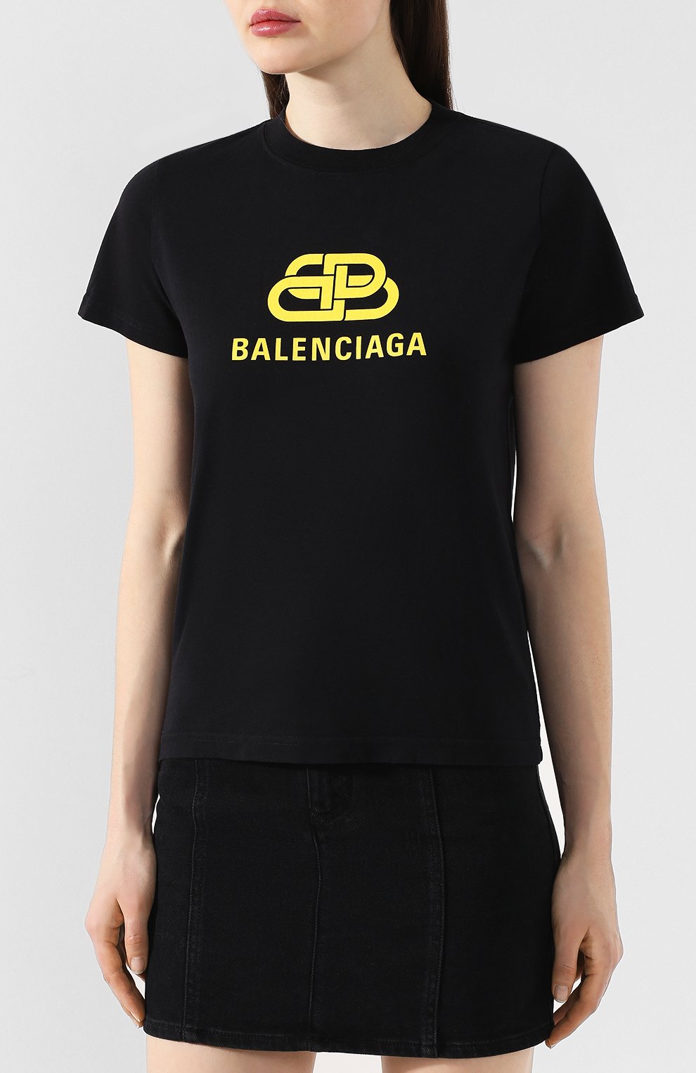 Хлопковая футболка BALENCIAGA, арт. 578133/TEV48, фото 3