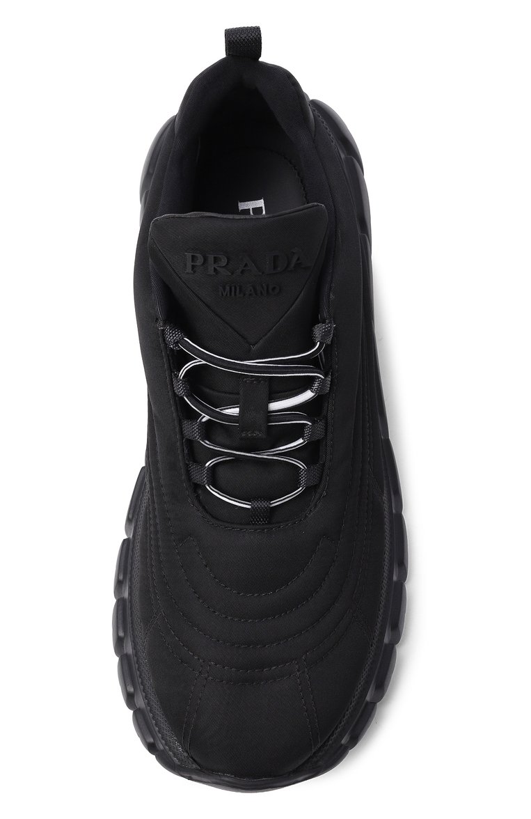 Текстильные кроссовки rush PRADA, арт. 1E655M-3LFV-F0002-F-050, фото 4