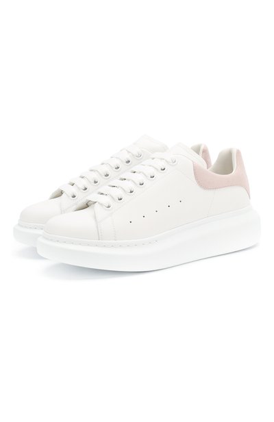 Женские кожаные кеды oversized ALEXANDER MCQUEEN, арт. 553770/WHGP7