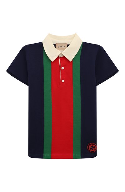 Хлопковое поло GUCCI, арт. 758825/XJF4Q, фото 1