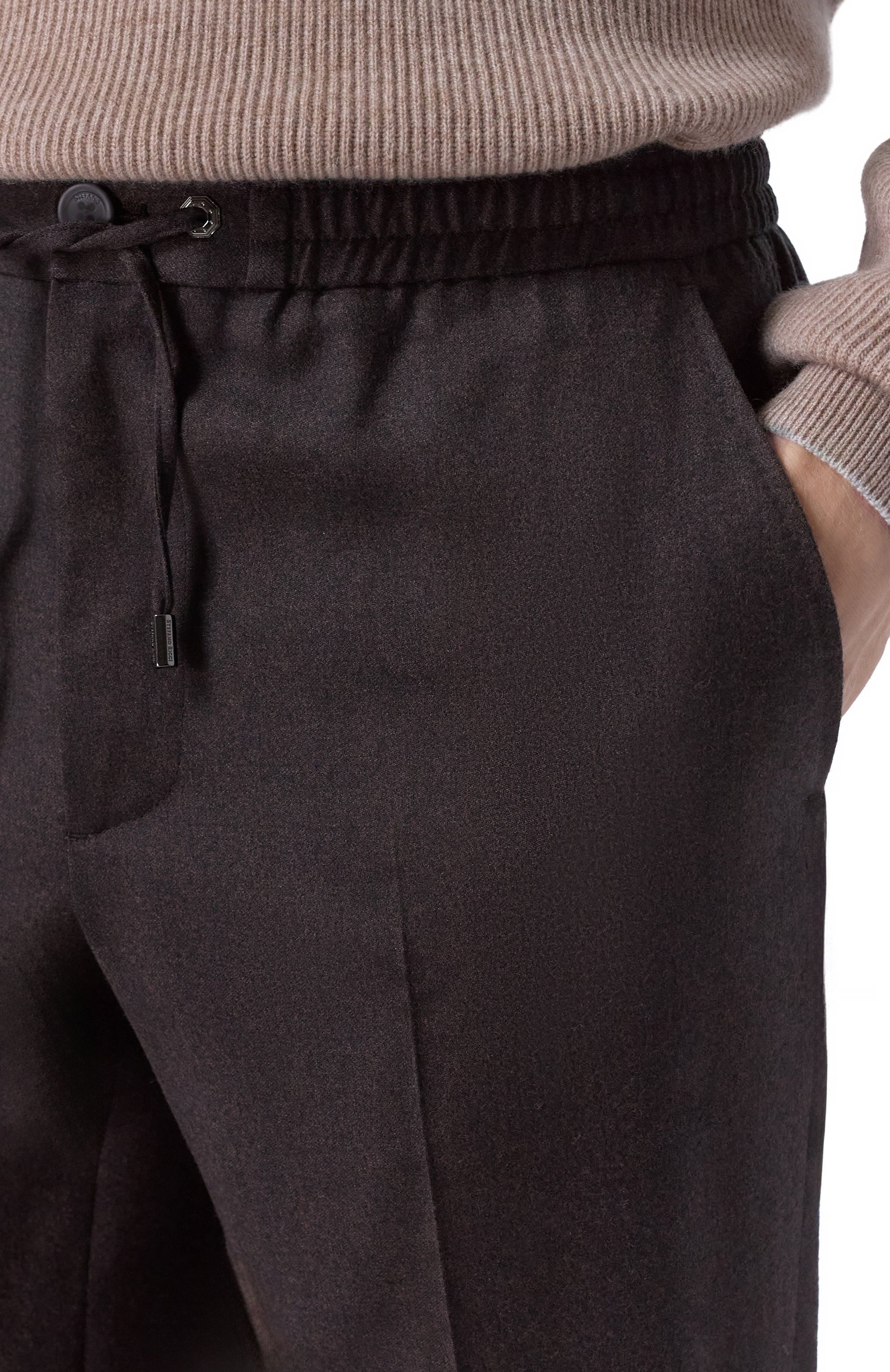 Шерстяные джоггеры STEFANO RICCI, арт. M1T4300080/W0004R, фото 5