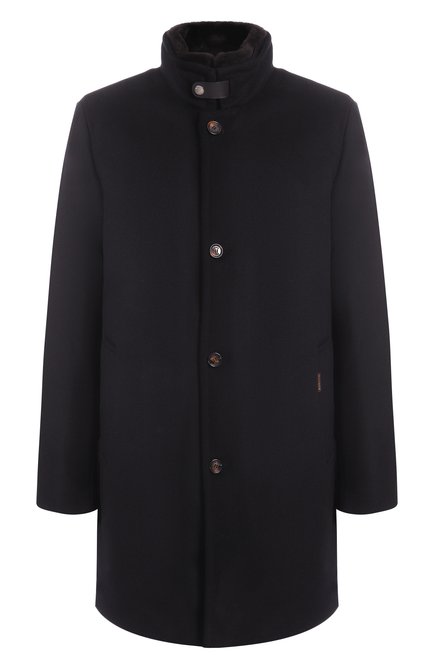 Мужской пальто bond-fur с меховым воротником MOORER, арт. B0ND/FUR-LE