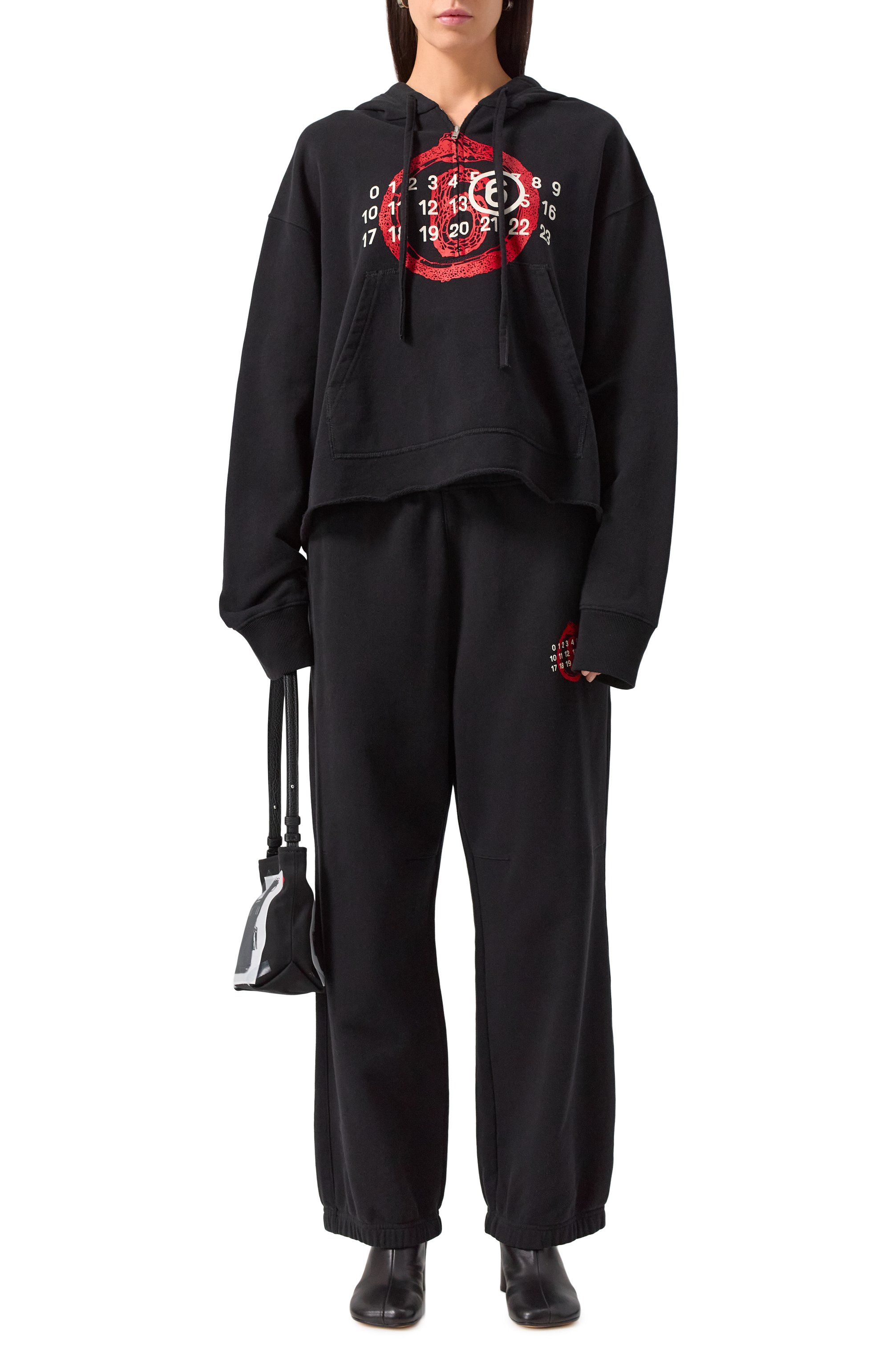 Хлопковые джоггеры MM6, арт. S62KB0227/M25014, фото 2