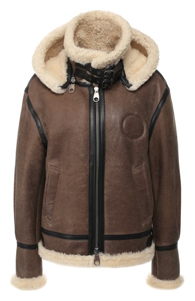 Женская дубленка из овчины с капюшоном CHLOÉ, арт. CHC18WCV07210