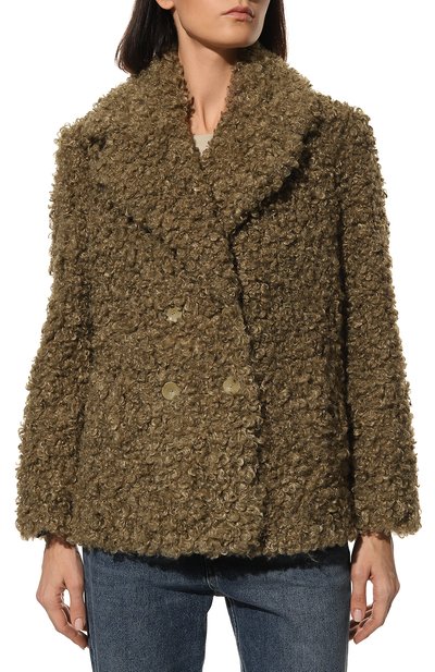 Шуба из экомеха PATRIZIA PEPE, арт. 2O0020_E009, фото 3