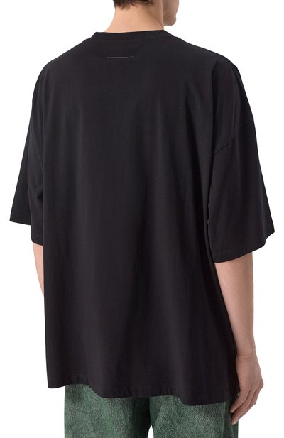 Хлопковая футболка MM6, арт. SH0GC0048/S24312, фото 4