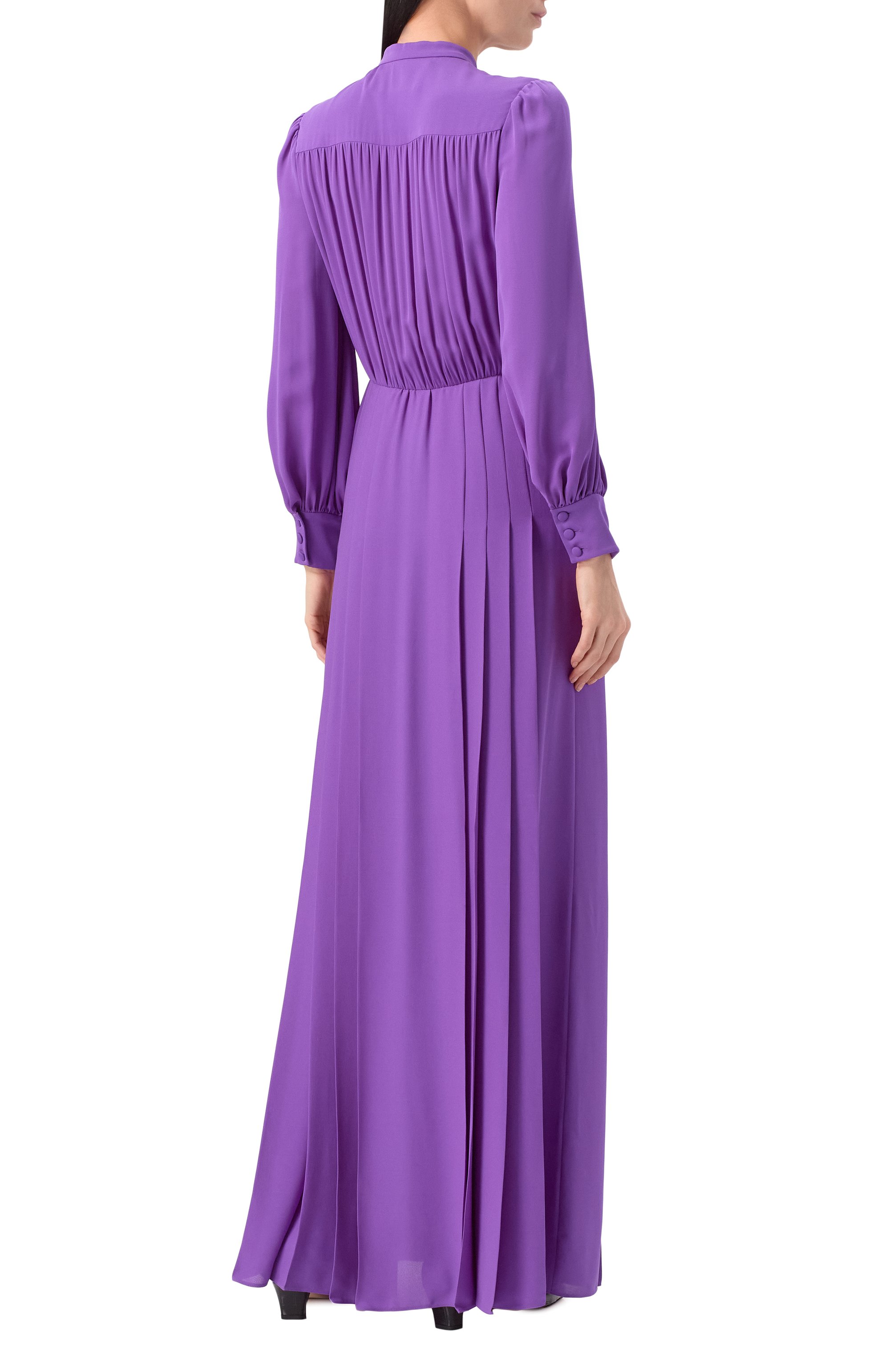 Шелковое платье VALENTINO, арт. 6B3VDKJ51MH, фото 4