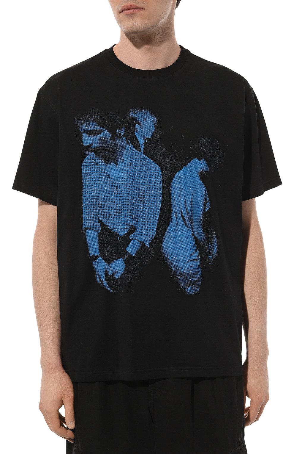 Хлопковая футболка BURBERRY, арт. 8071179, фото 3