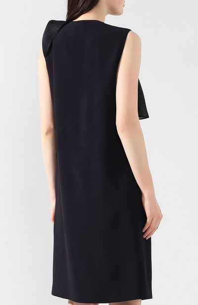 Платье LANVIN темно-синего цвета по цене 147000 руб., арт. RW-DR255T-4085-P19, фото 4 Платье LANVIN, арт. RW-DR255T-4085-P19, фото 4