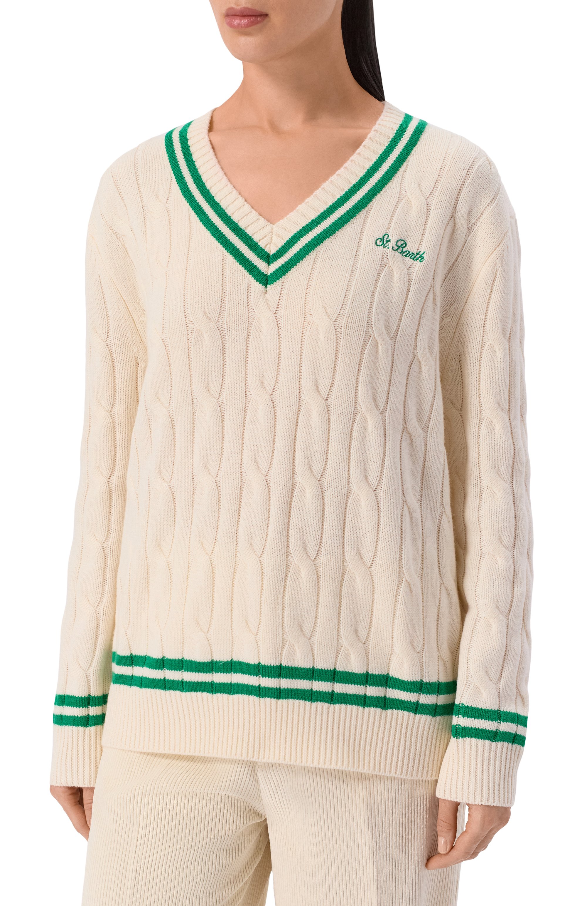 Свитер из шерсти и вискозы MC2 SAINT BARTH, арт. R0G0009-00040I/R0GER W, фото 3