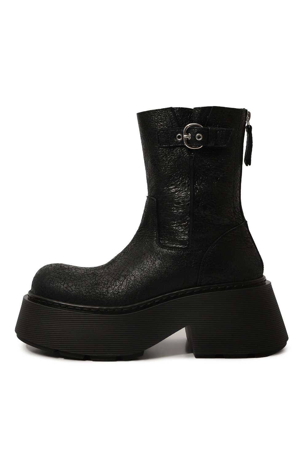 Кожаные ботинки stripy VIC MATIE, арт. 1F2166D_D30F040101, фото 4