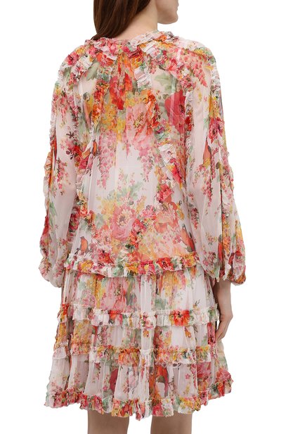 Шелковое платье ZIMMERMANN, арт. 9977DMAE, фото 4