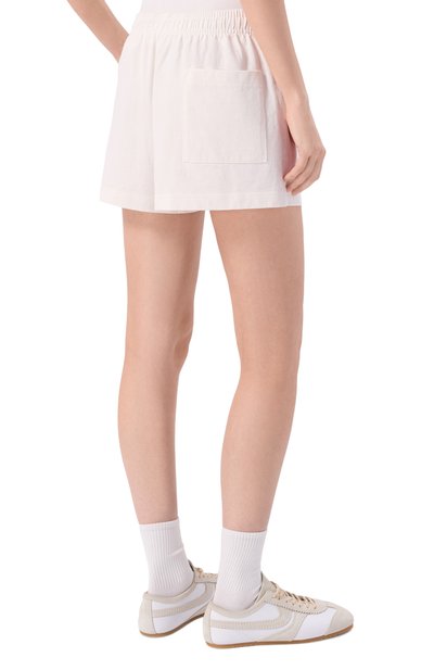 Хлопковые шорты luxury club SPORTY AND RICH, арт. SH0377842WH01/S&R LUXURY CLUB DISC0 SH0RT, фото 4