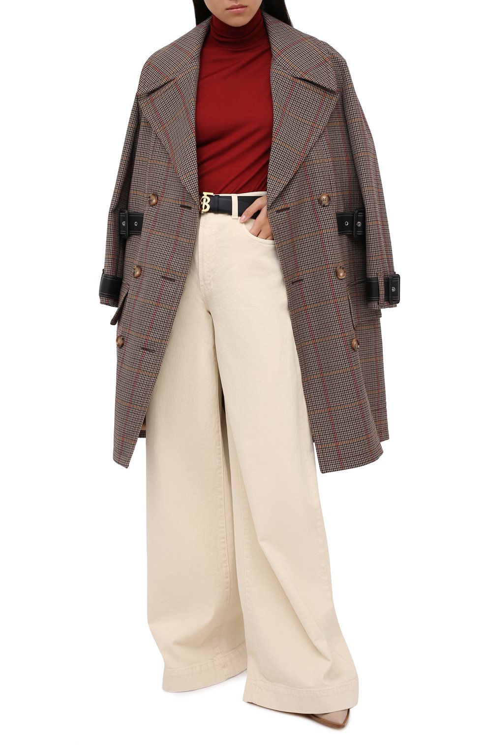 Шерстяное пальто BURBERRY, арт. 8026559, фото 2