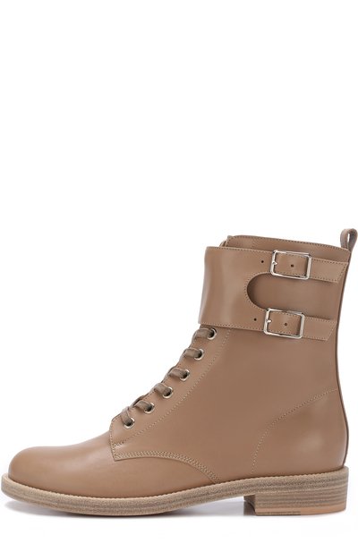 Кожаные ботинки lagarde на шнуровке GIANVITO ROSSI, арт. G70453.20CU0.CLNBISQ, фото 3