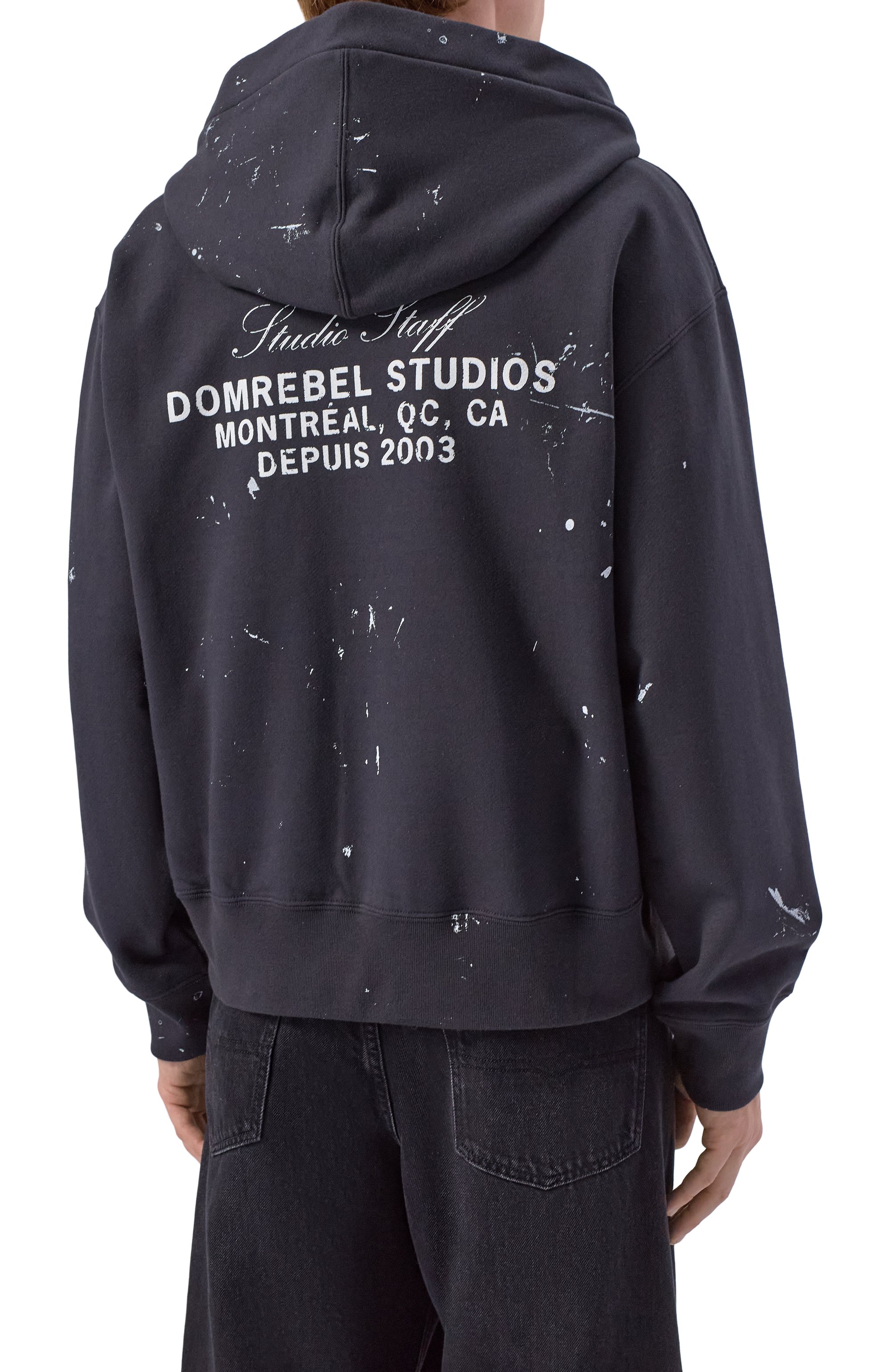 Хлопковая толстовка DOMREBEL, арт. M STAFF/ZIP H00DIE, фото 4