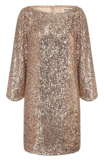 Женское платье с пайетками ZADIG AND VOLTAIRE, арт. SJCS0402F
