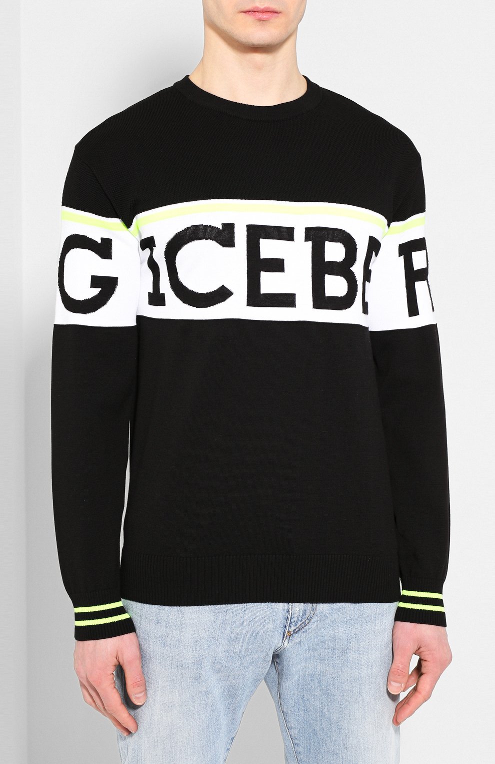 Хлопковый свитер ICEBERG, арт. 20E I1P0/A005/7604, фото 3