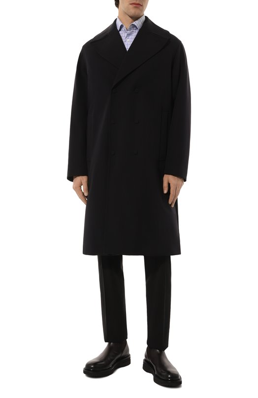 Утепленное пальто Emporio Armani 6D1L61/1NUBZ Синий  6D1L61/1NUBZ Фото 3